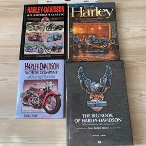 Collection of Harley Davidson Books